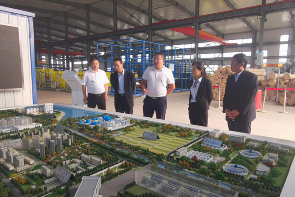 陜西航天建設(shè)集團有限公司總經(jīng)理、黨委副書記謝明娟率隊赴遼寧一諾環(huán)保產(chǎn)業(yè)集團開展考察調(diào)研工作